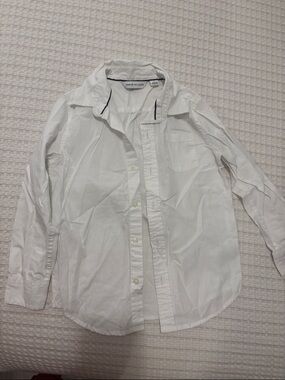 Janie and Jack White Collared Button-Down Shirt
